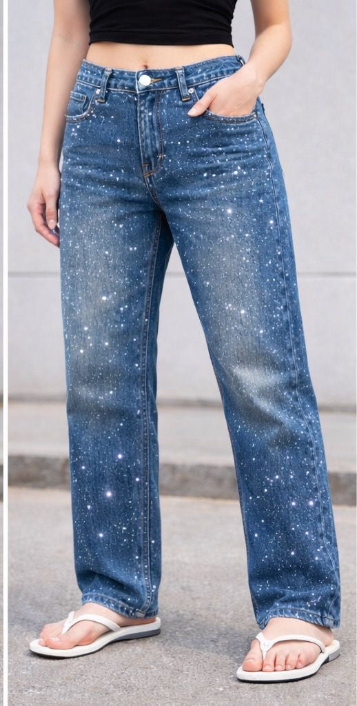 Classic blue Strauss jeans