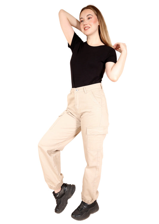 Baggy beige pants