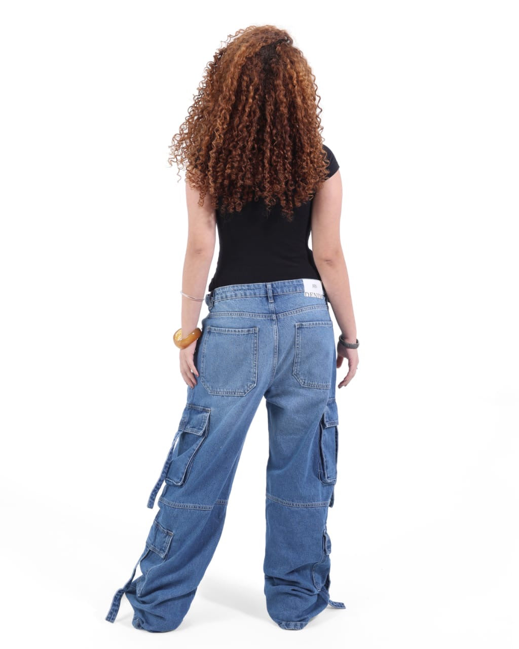 Cargo blue navy jeans