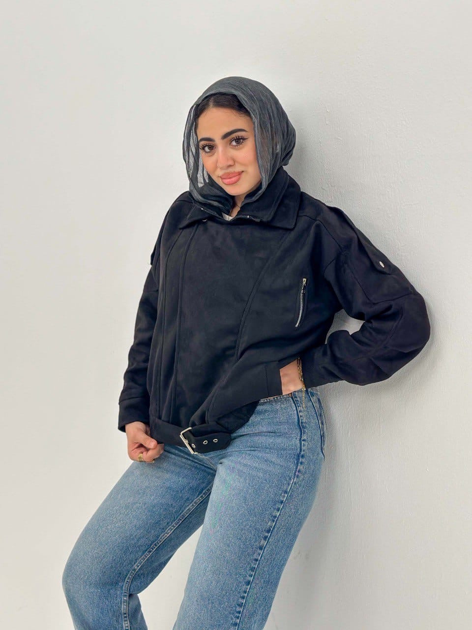 Dark blue jacket one size