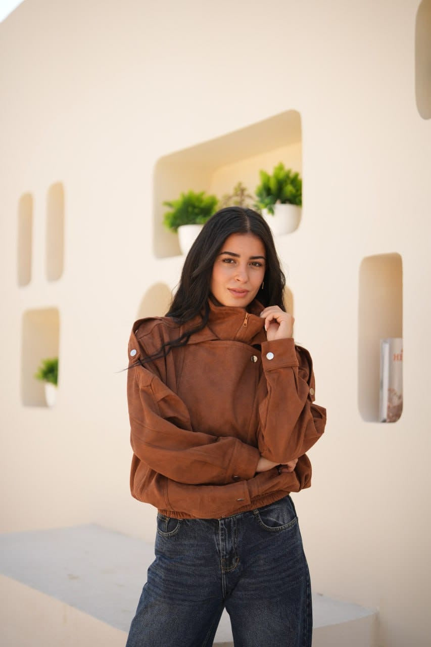 Burnt sienna jacket one size