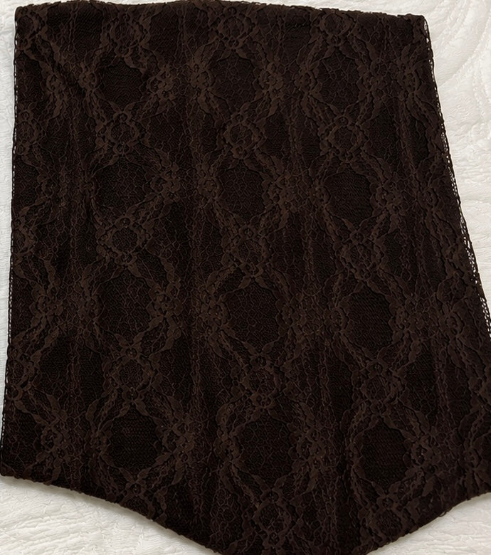 Brown chocolate Lace Elegance Corset