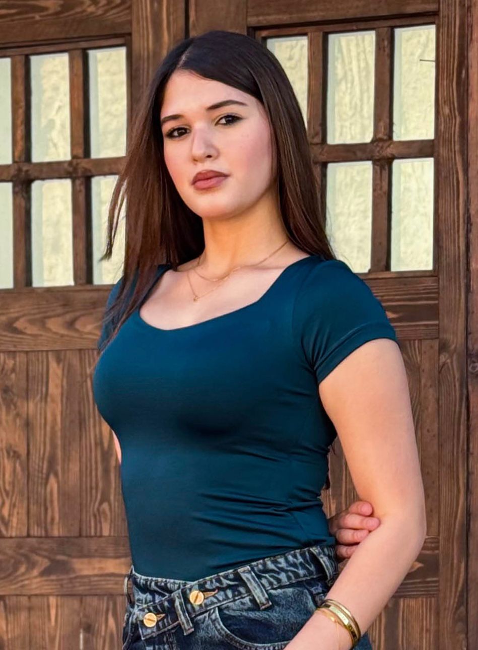 Petroleum Short Sleeve Top