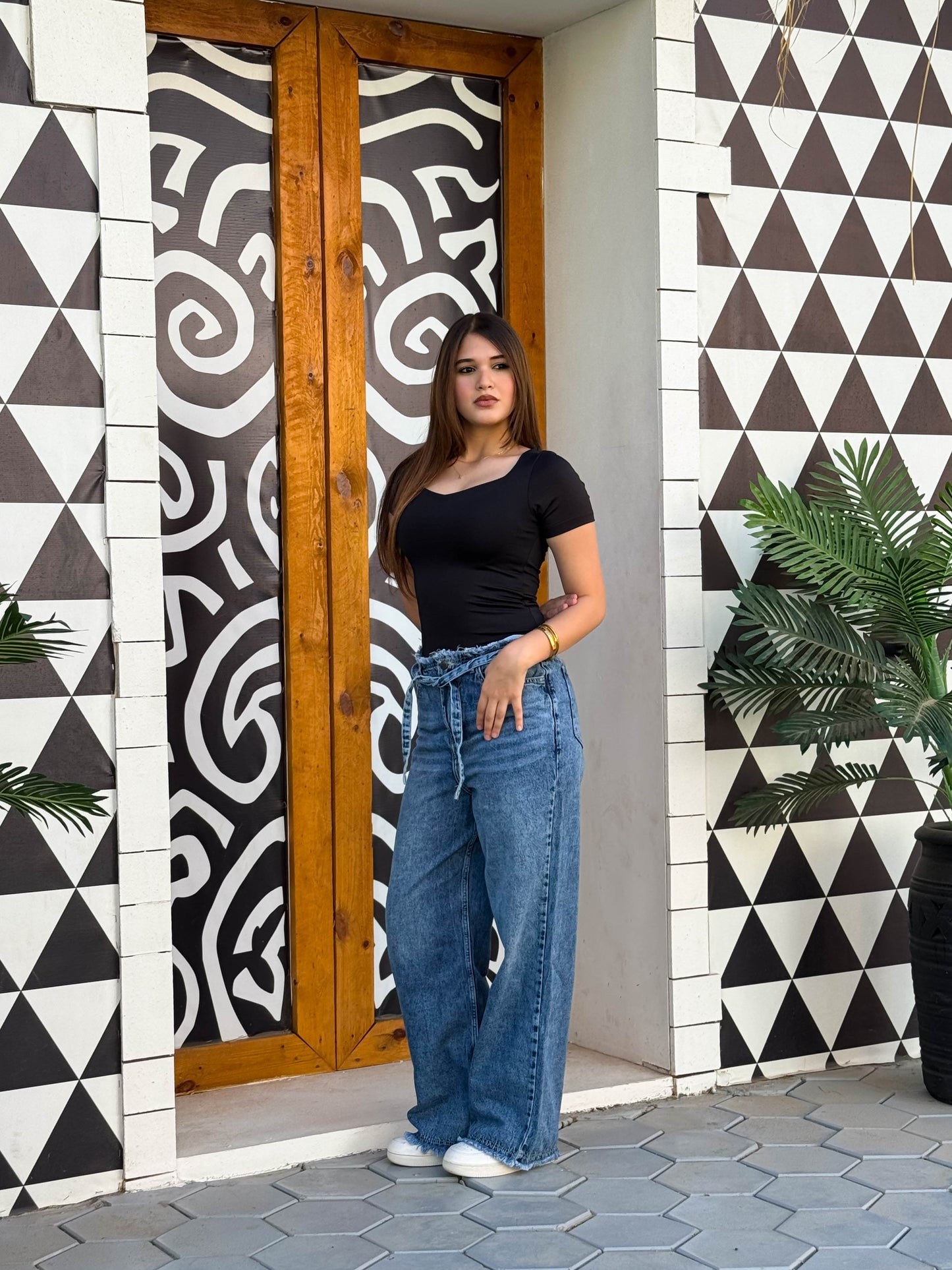 belt straps denim