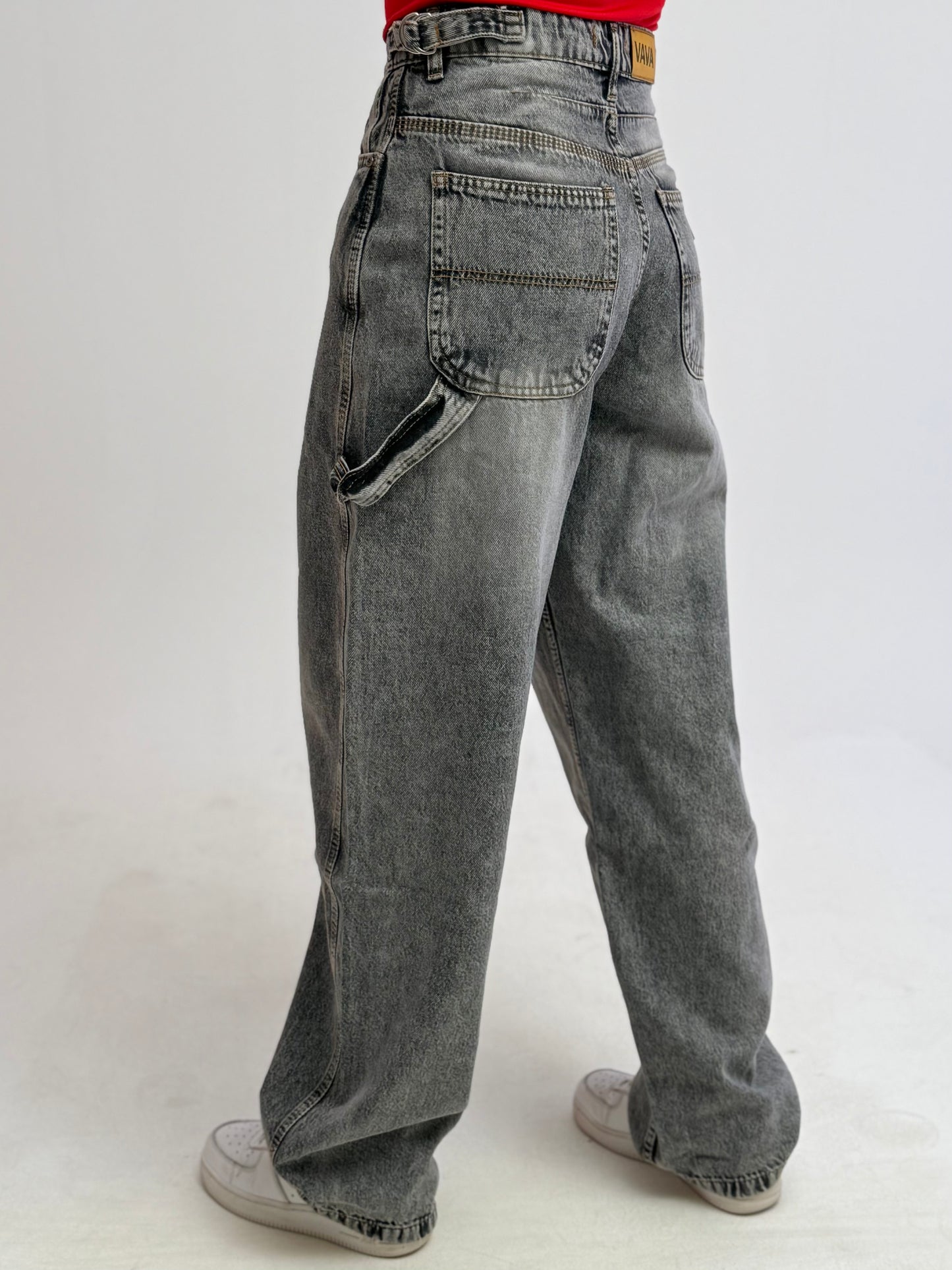 grey balloon pants