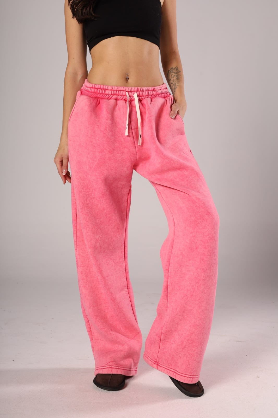 Pink sweatpants one size for all