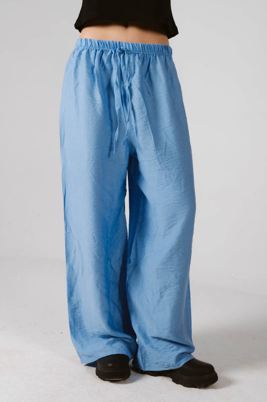 Light blue linen pants