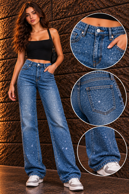 Classic blue Strauss jeans
