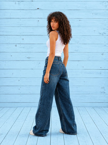 Urban Flow Wide-Leg Jeans