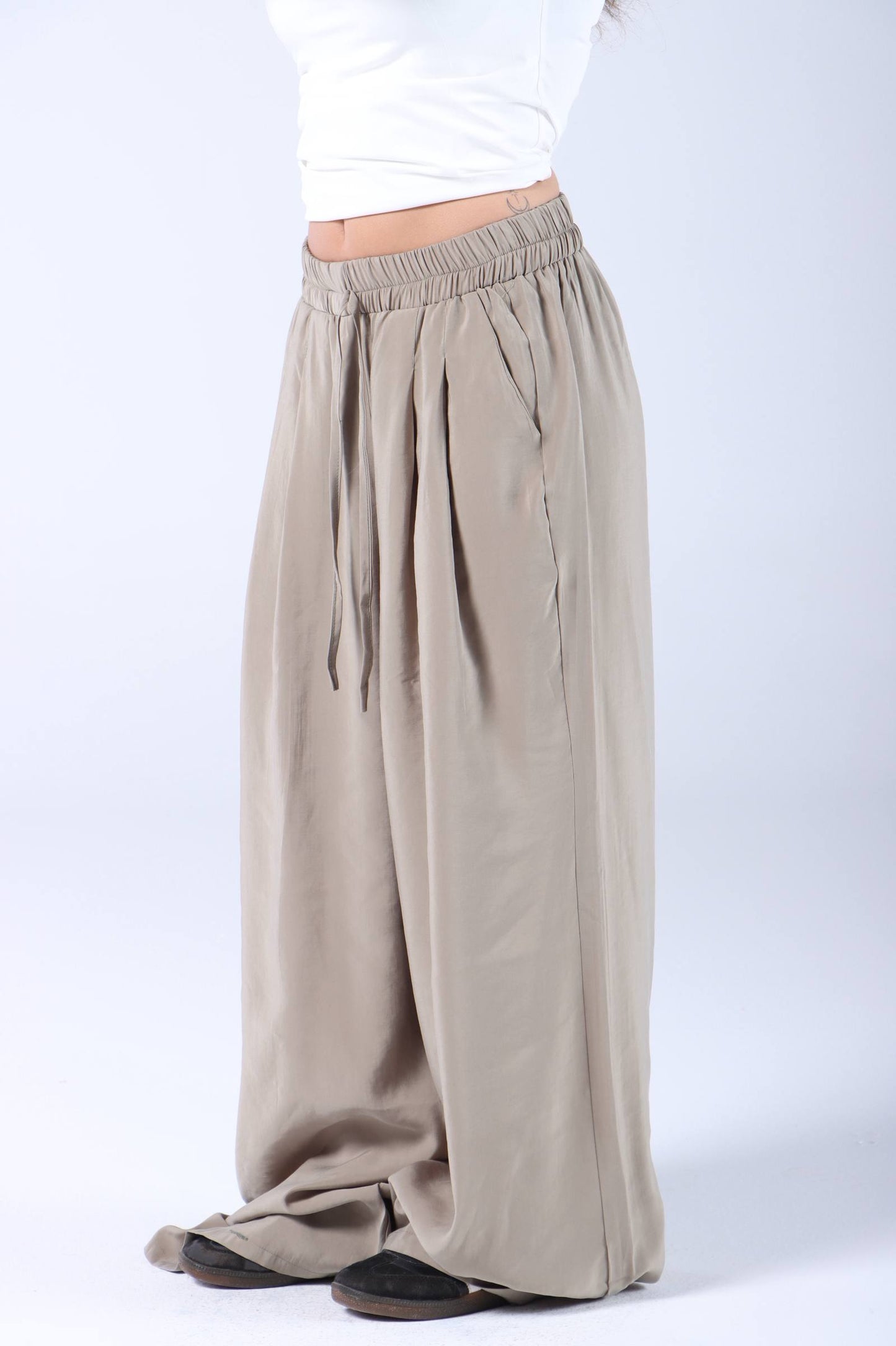 Grey cotton pants free size