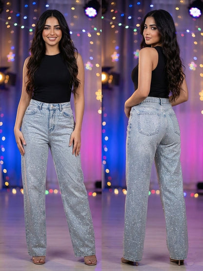 Strauss light blue jeans