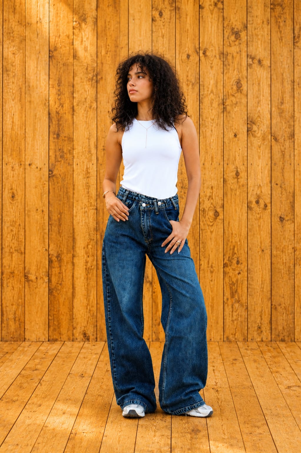 Urban Flow Wide-Leg Jeans