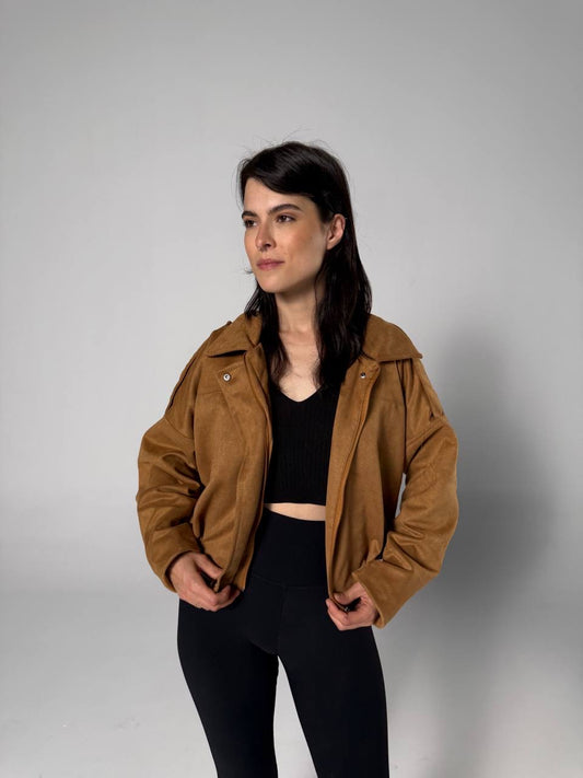 Brown one size for all jacket