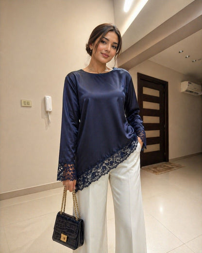 Satan blue one size armani