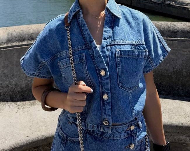Denim Breeze Shirt