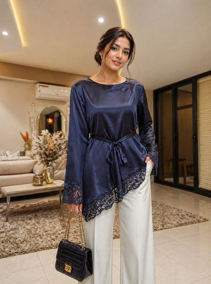 Satan blue one size armani