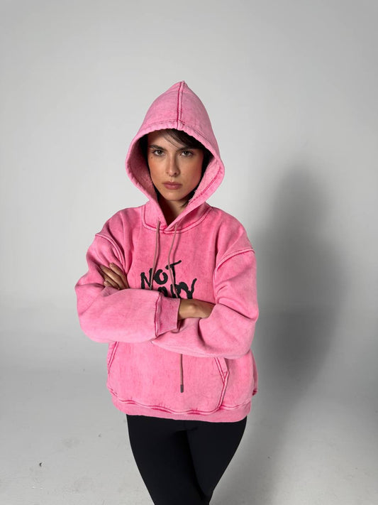 Pink hoodie one size for all