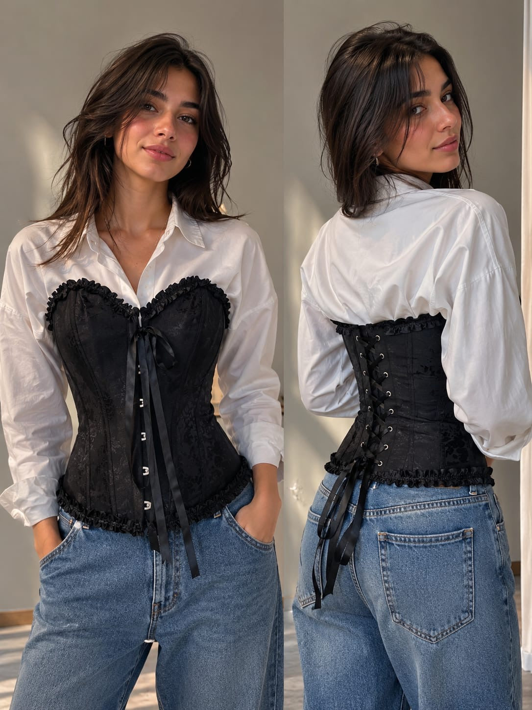 Midnight Charm Corset