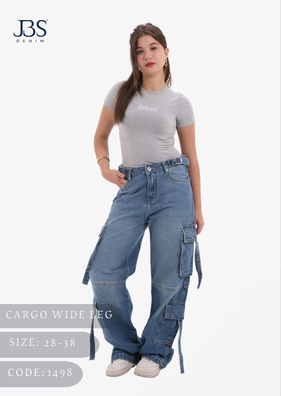 Cargo blue navy jeans