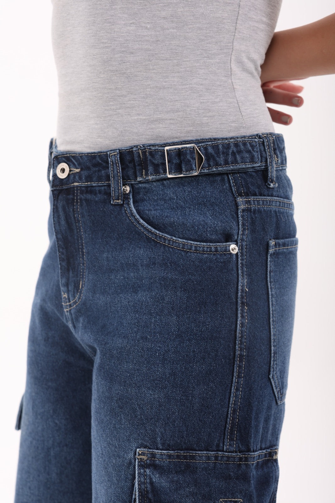 Cargo Dark blue jeans