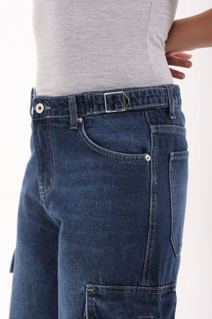 Cargo Dark blue jeans