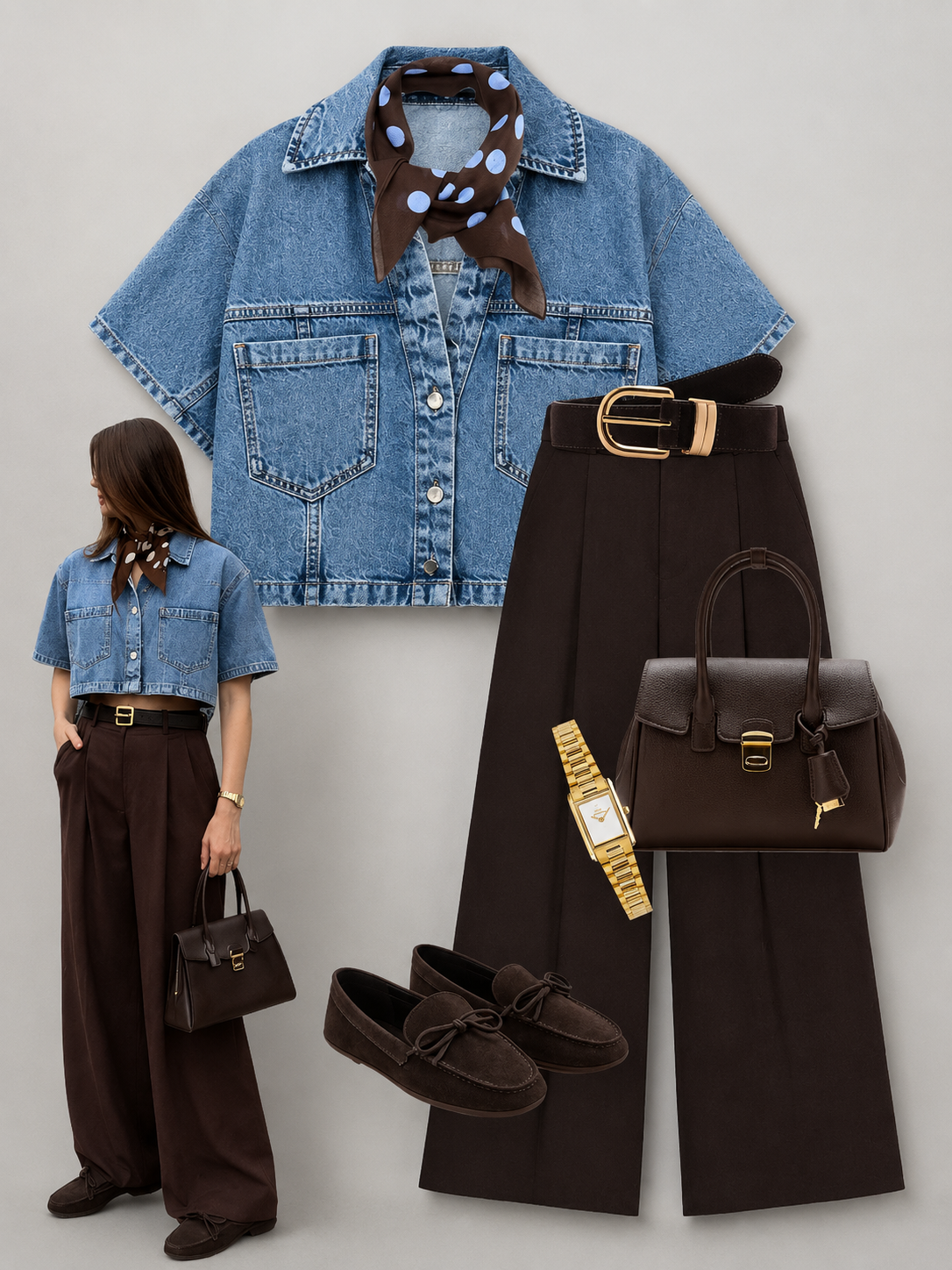 Denim Breeze Shirt