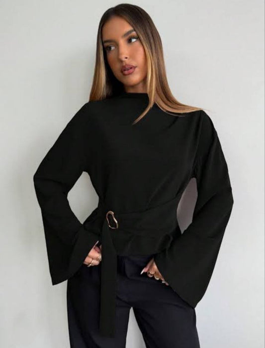 Black one size blouse