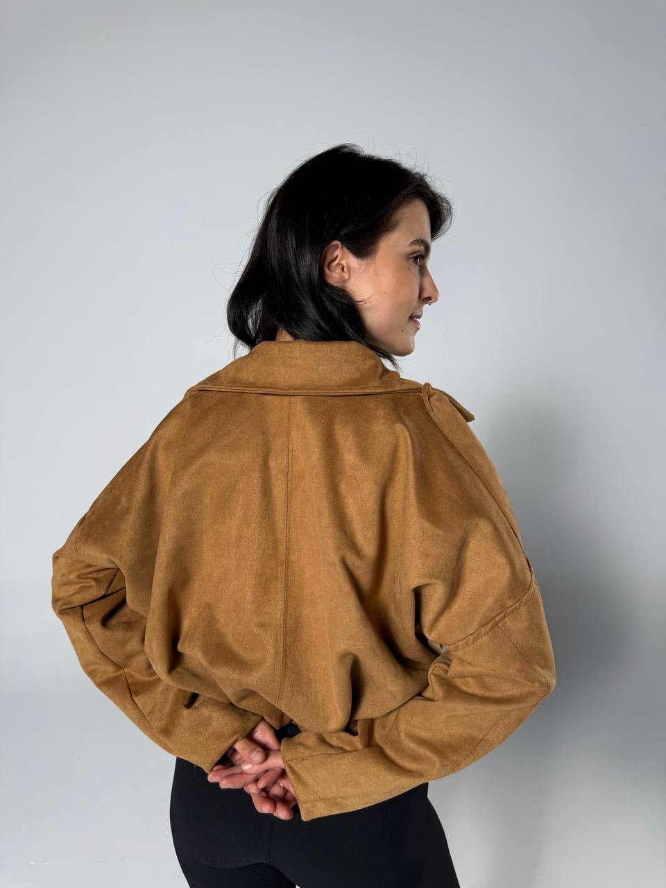 Brown one size for all jacket