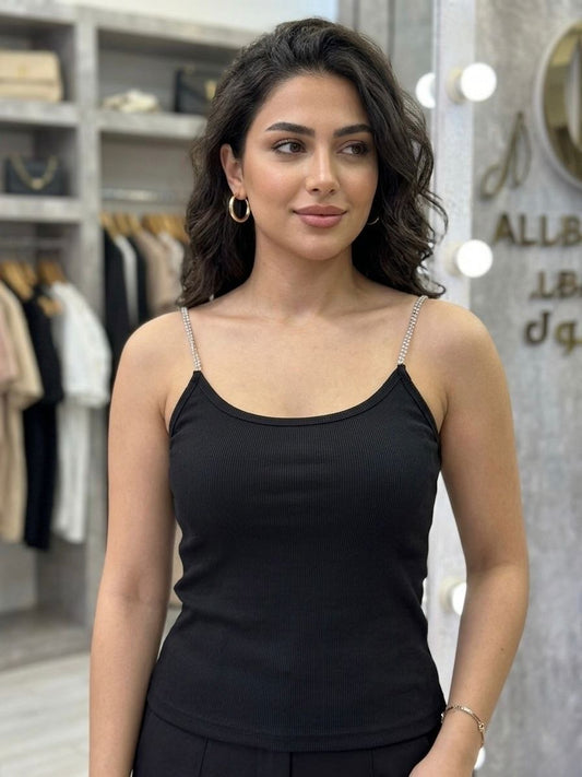 Black basic top