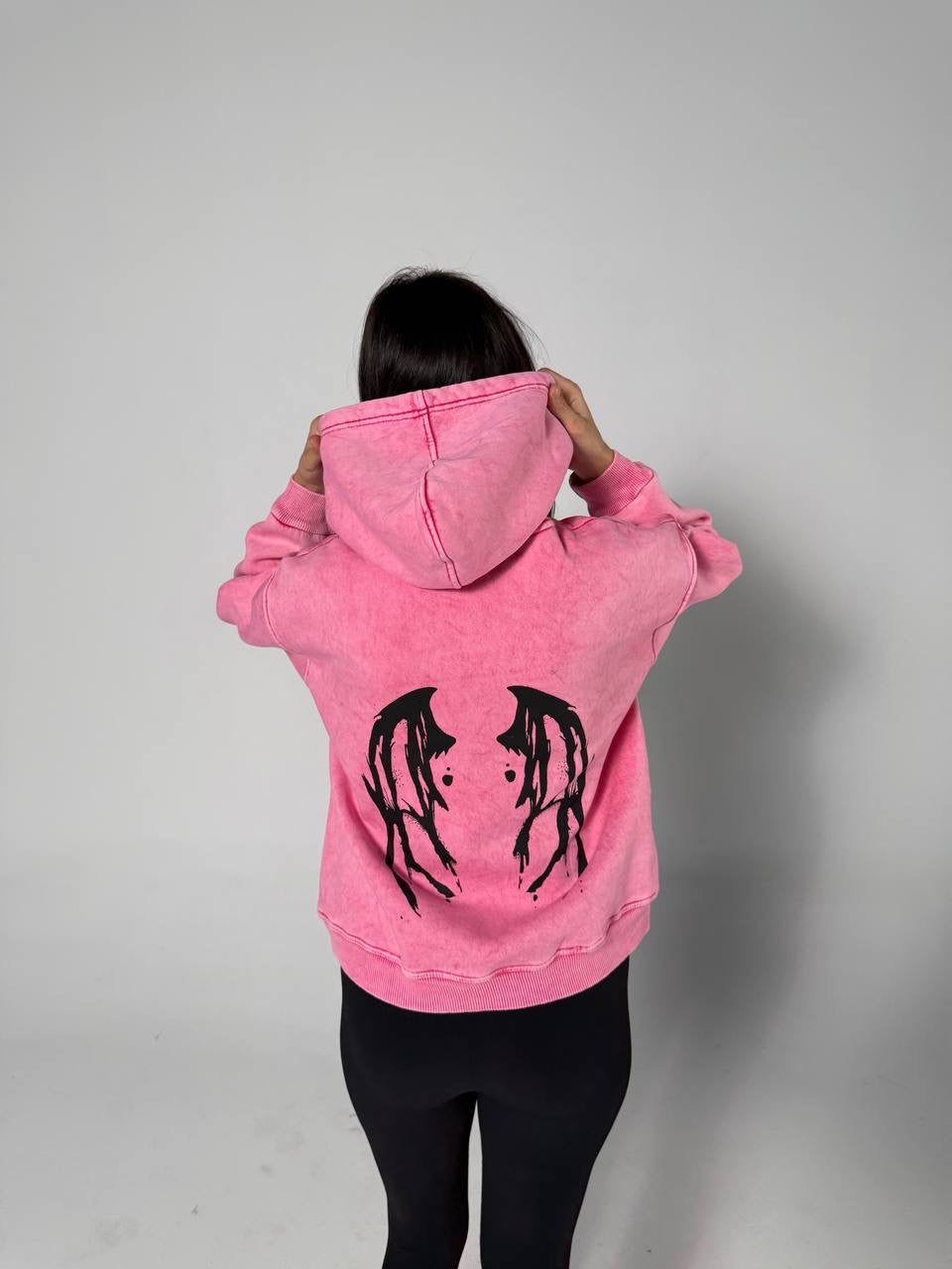 Pink hoodie one size for all