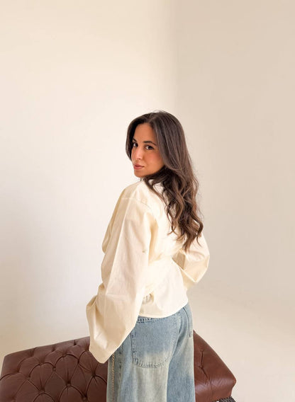 Ruby Wrap Blouse