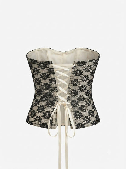 Midnight Lace Corset