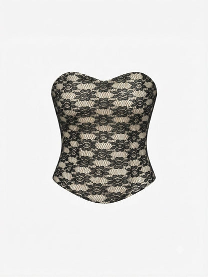 Midnight Lace Corset
