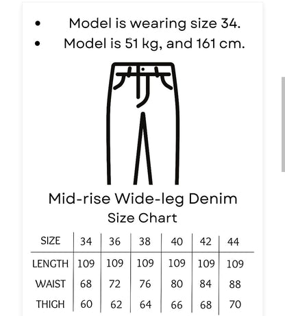 gray crossover waist wide leg denim